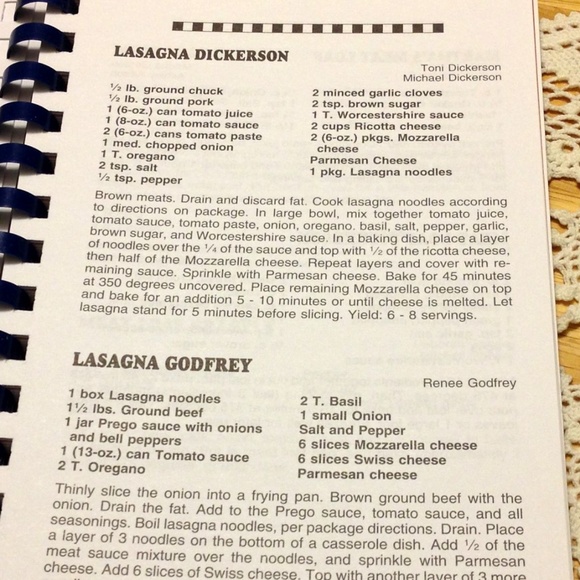 Band Cookbook, Cooking with the Blasting Blue Marching Band - Picture 3 of 8